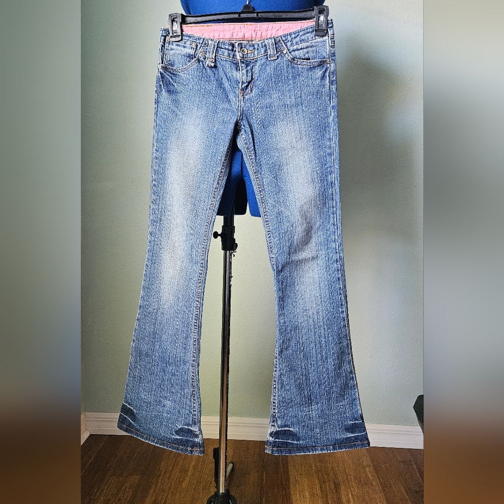 Jag Jeans Women's Low Rise Light Blue Boot Cut Denim W29 L39 Pics Measurements